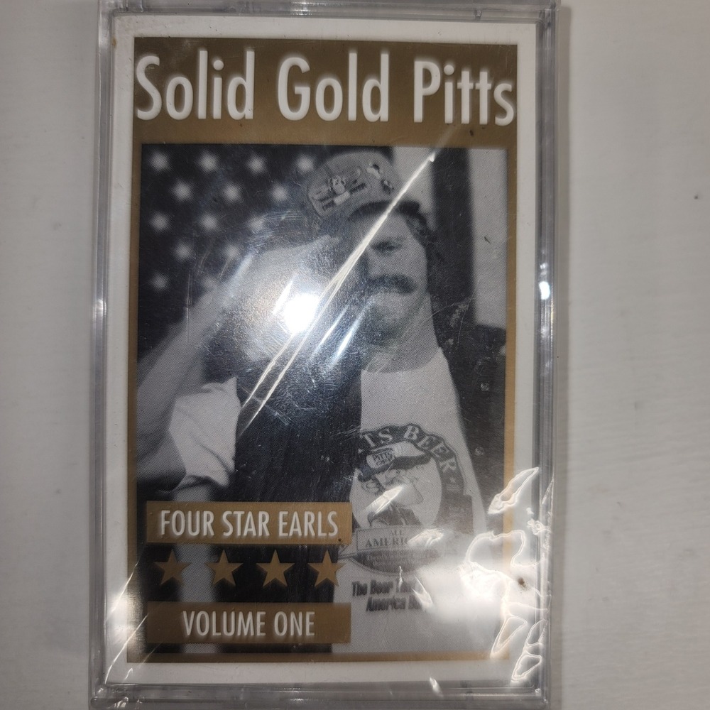 Solid Gold Pitts Four Star Earls Vol. 1 Gary Burbank Comedy Cassette‎ Tape